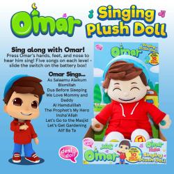 Omar - The Singing Plush Doll
