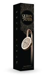 Quran bogmrke i guldfarve