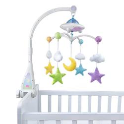 Moon and stars Quran Cot Mobile and remote control
