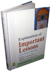 Explanation of Important Lessons