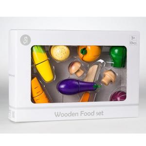 Wooden Food Set - 17 pcs - age 3+