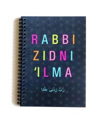 Notesbog - Rabbi Zidni Ilma i sort