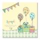 Postkort - Aqeeqah - balloons and gifts