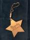 N1017 - Ramadan Mubarak stjerne i guld - 9.5 cm